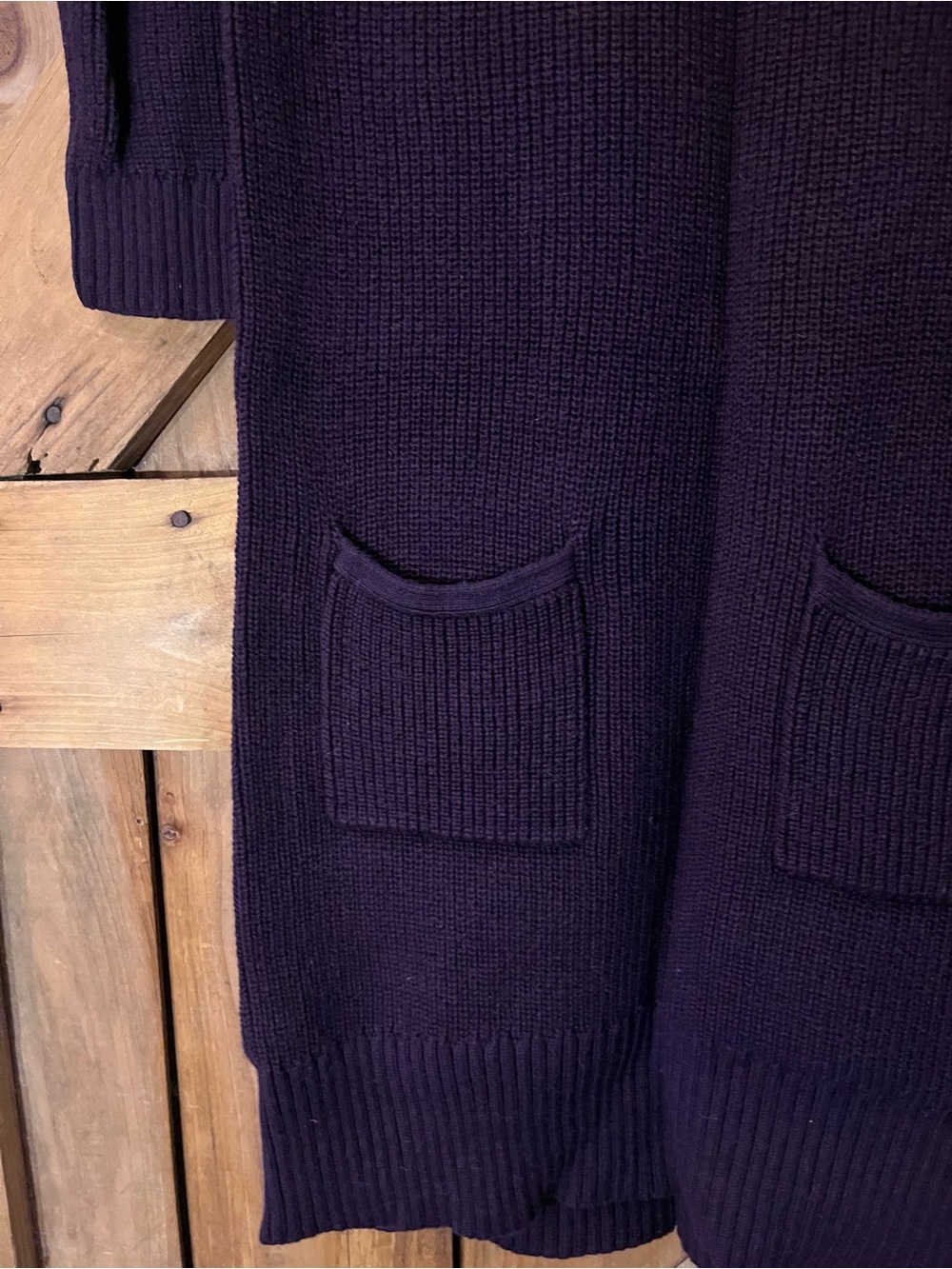 Rag & Bone Purple Merino Wool Maxi Sweater Dress XS - Picture 8 of 11